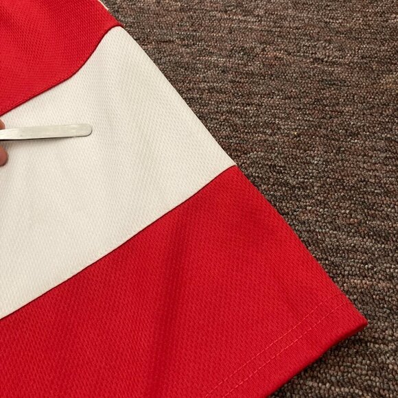 Harrow Sports Stampeders Jersey Men's Size XXL Red Horse #1 - Picture 10 of 13